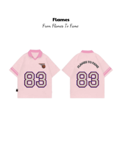 Áo Polo 83 Phối local brand Flames Store