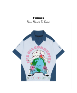 Áo Polo Flames Store "Connected"
